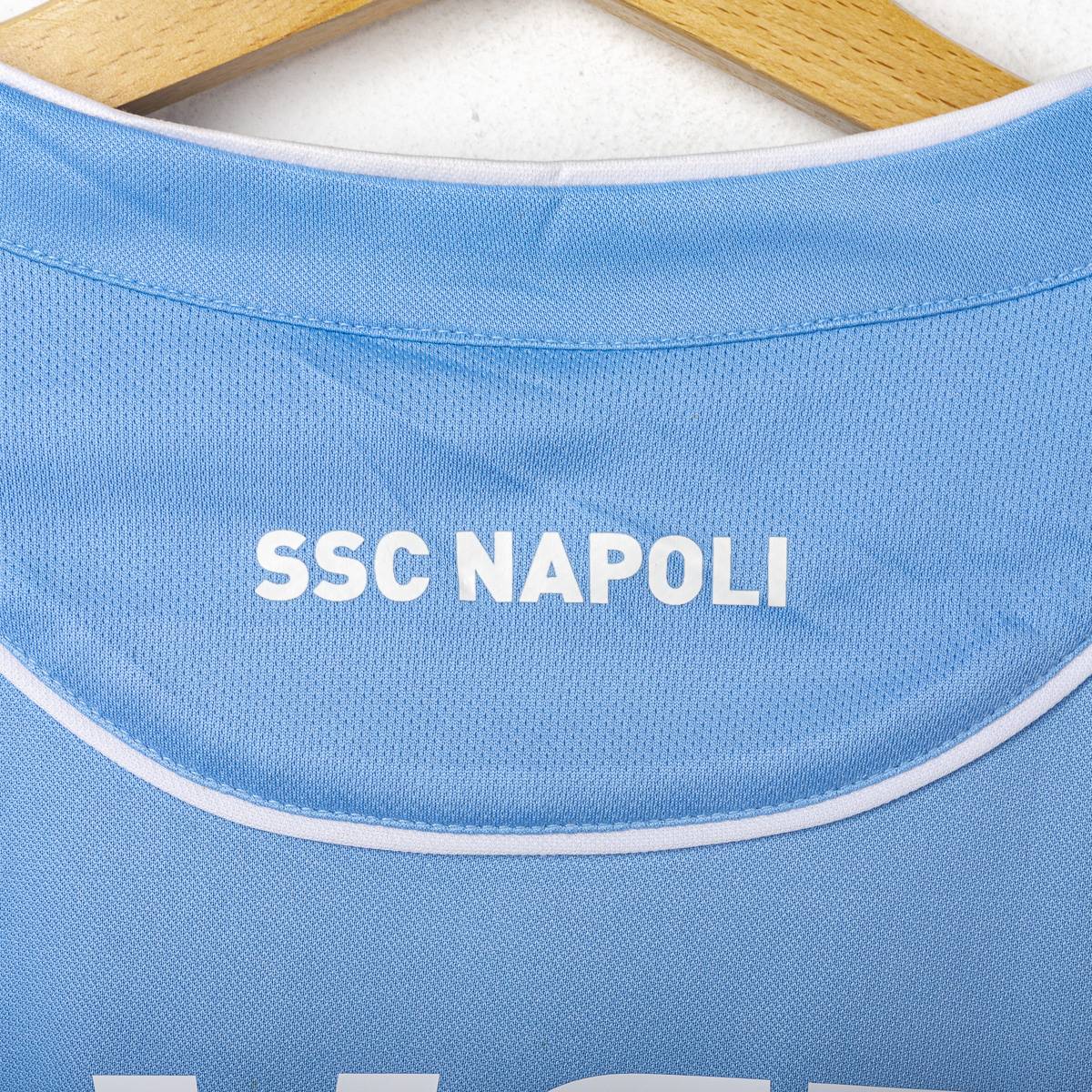 Maglia Home Napoli Diadora Lavezzi n7 2007/2008