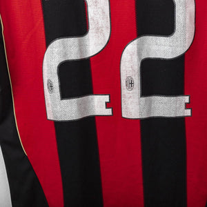 Maglia Home Milan Adidas Borriello n22 2010/2011