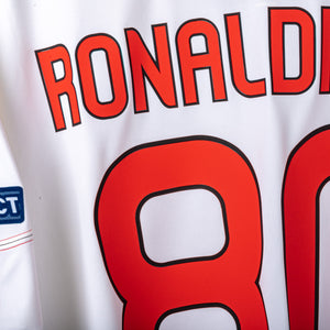 Maglia Milan Away Adidas Uefa Ronaldinho 80 2010/2011