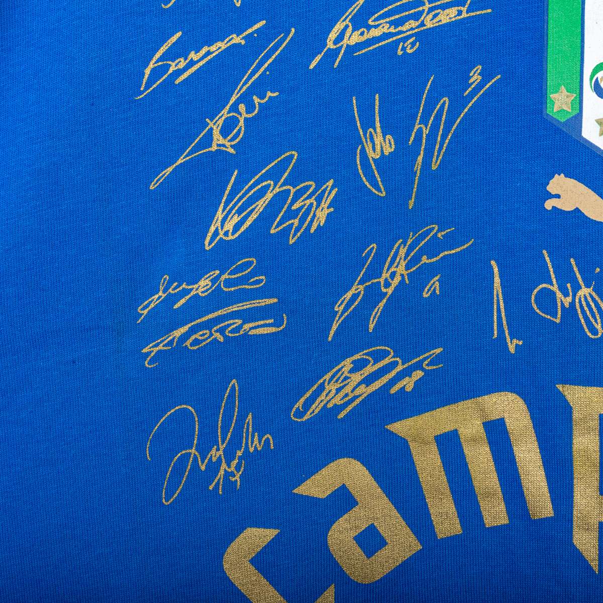 T-shirt celebrativa Italia Puma Campioni 4 2006