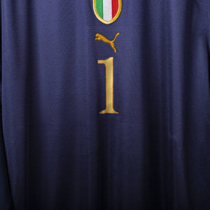 maglia away italia puma buffon n1 con cartellino 2004