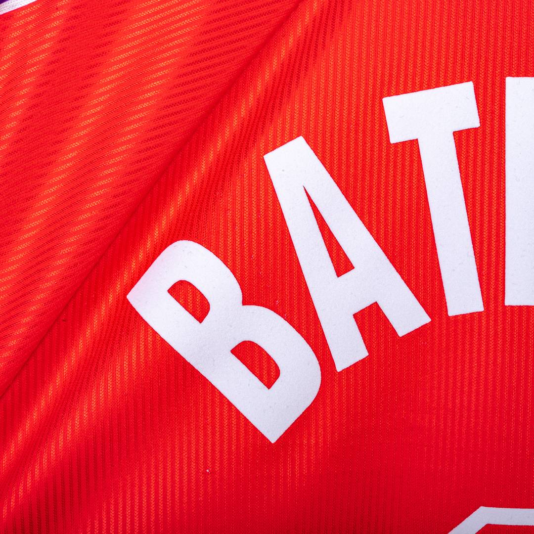 Maglia Third Rossa Fiorentina Reebok Batistuta 9 1996/1997