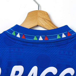 Italy Home Shirt Diadora Baggio 10 USA World Cup 1994