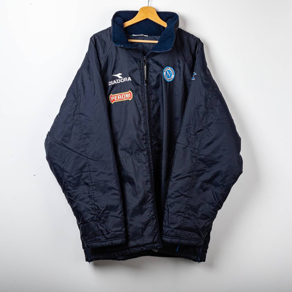Giaccone Panchina Ssc Napoli Diadora 2000/2001