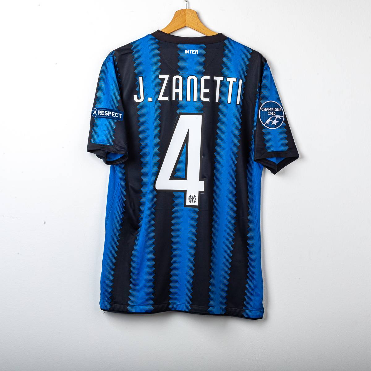 Maglia Home Inter Nike J. Zanetti 4 2010/2011
