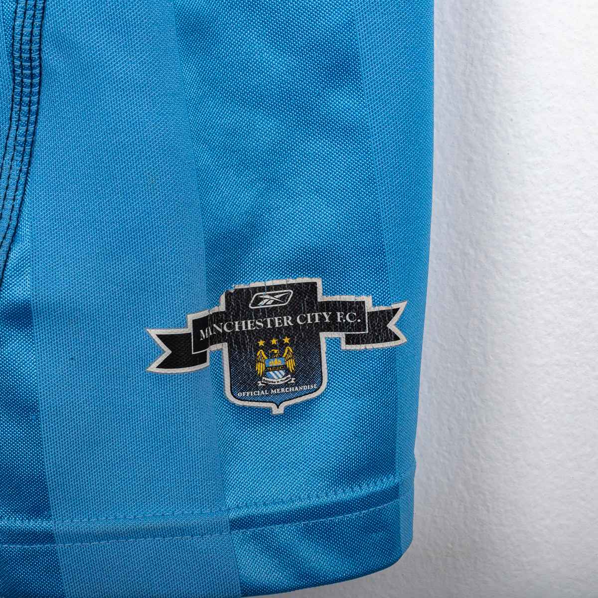 Manchester City Reebok First Advice Home Shirt 2003/2004