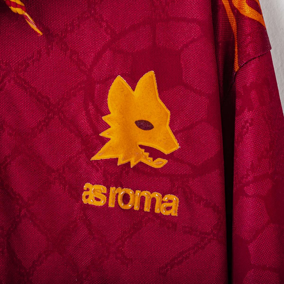 Maglia Home AS Roma Asics Nuova Tirrena N°9 1994/1995