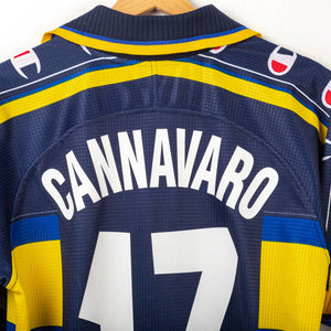 Maglia Third Ac Parma Champion Cannavaro n17 1999/2000