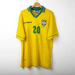 Maglia Home Brasile Ronaldo 20 Umbro Mondiale 1994