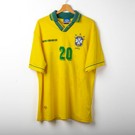 Maglia Home Brasile Ronaldo 20 Umbro Mondiale 1994