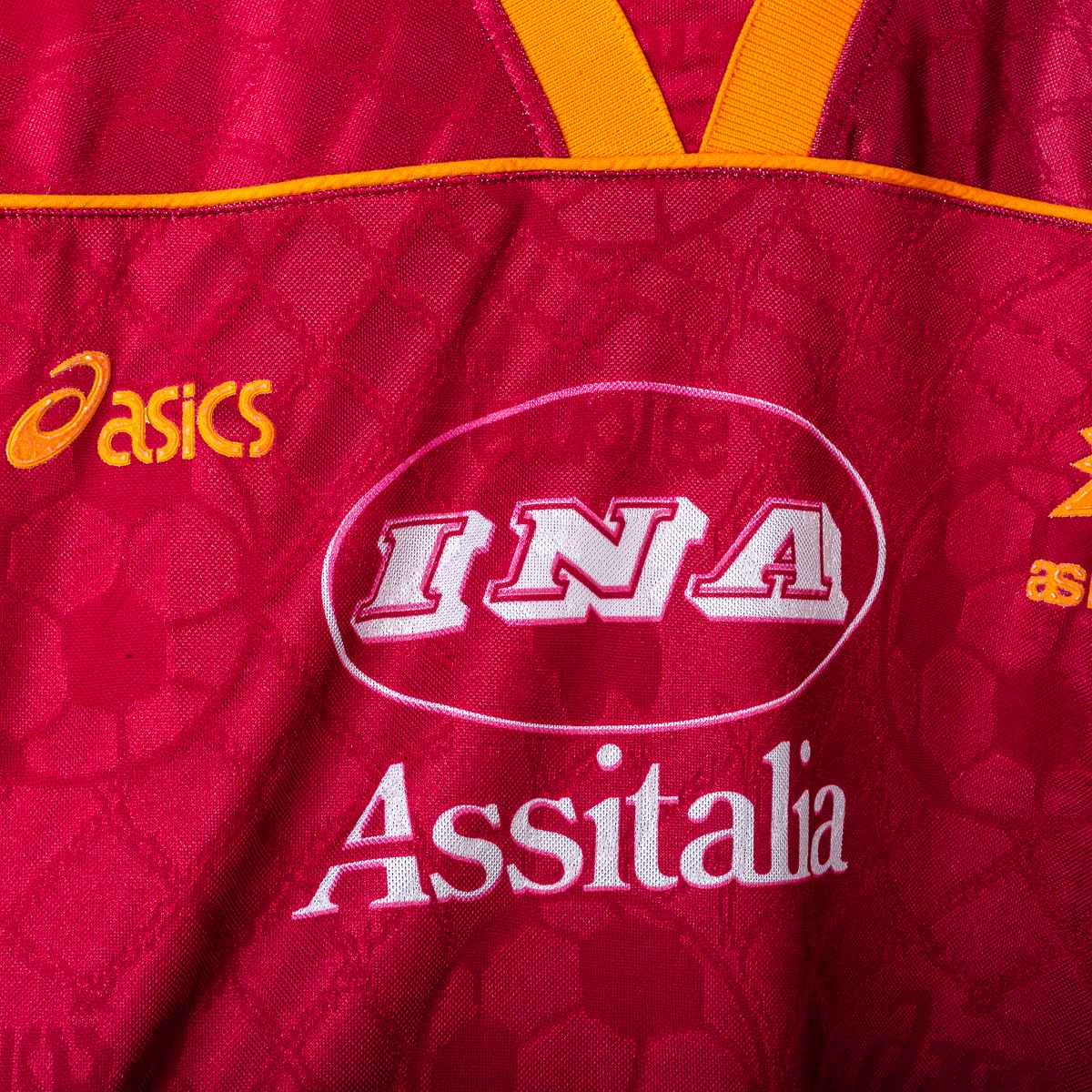 Roma Asics Totti 20 1995/1996 Home Shirt