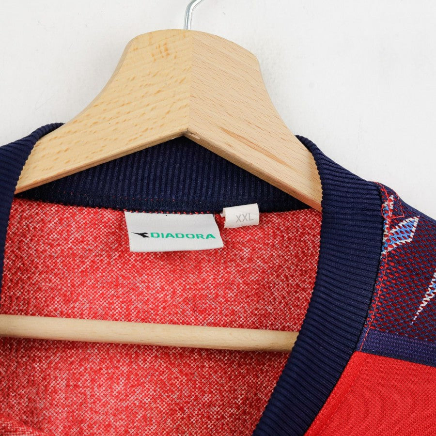 Felpa Allenamento Napoli Diadora Rossa 2000/2001 by DIADORA - Home (19)
