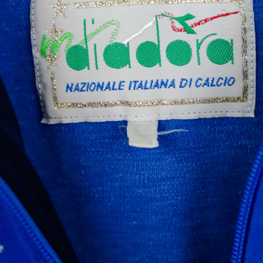 Felpa Italia Nazionale Diadora 1990 by DIADORA - Maglie vintage scontate del 30% (11)