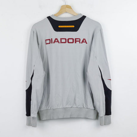 Felpa Roma Diador grigia 2003/2004 by DIADORA - Home (2)