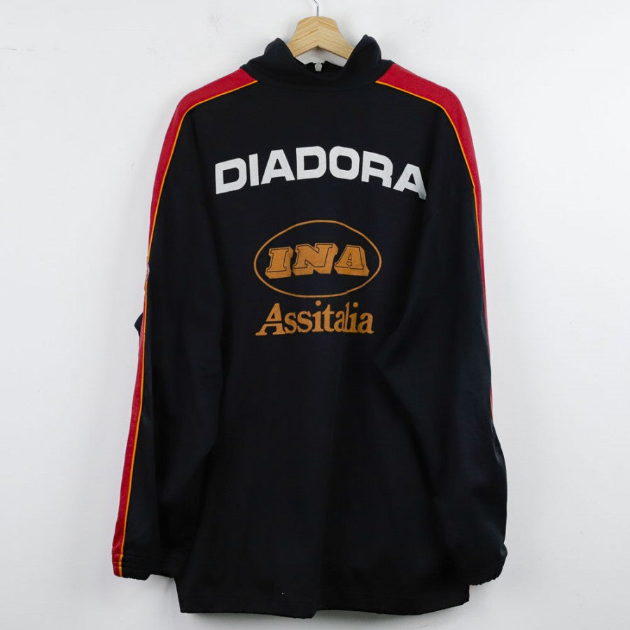 1998/1999 AS Roma Diadora sweatshirt