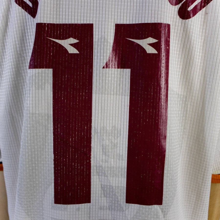 MAGLIA AWAY ROMA DIADORA 1997/1998 11 DI FRANCESCO by DIADORA - Home (7)