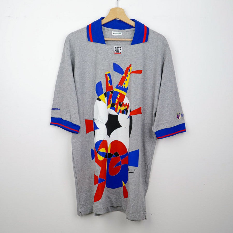 1999/2000 bologna diadora sandro chia celebration jersey