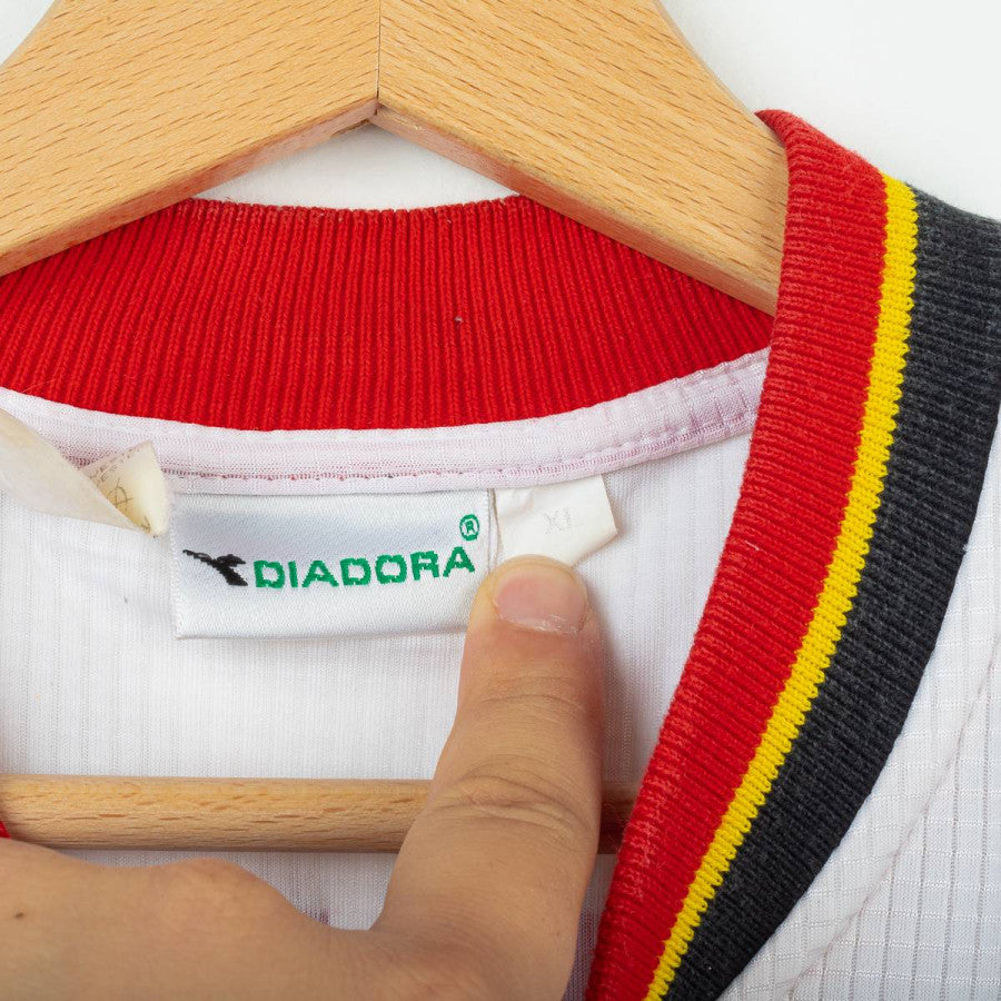 Maglia e pantaloncino Away Belgio Diadora Oliveira 8 Francia 98 by DIADORA (21)