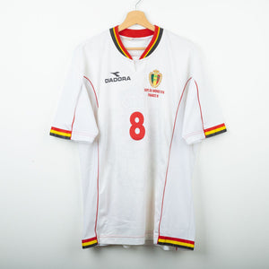 Maglia e pantaloncino Away Belgio Diadora Oliveira 8 Francia 98 by DIADORA (3)