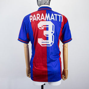 MAGLIA HOME BOLOGNA DIADORA 1996/1997 PARAMATTI 3 by DIADORA - Serie A