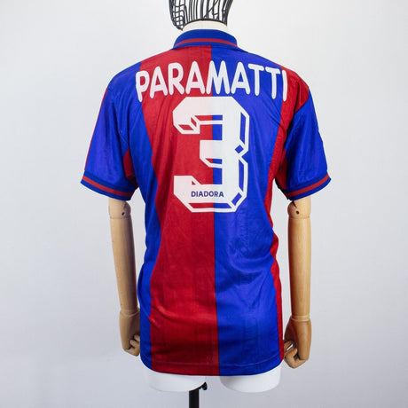 MAGLIA HOME BOLOGNA DIADORA 1996/1997 PARAMATTI 3 by DIADORA - Serie A
