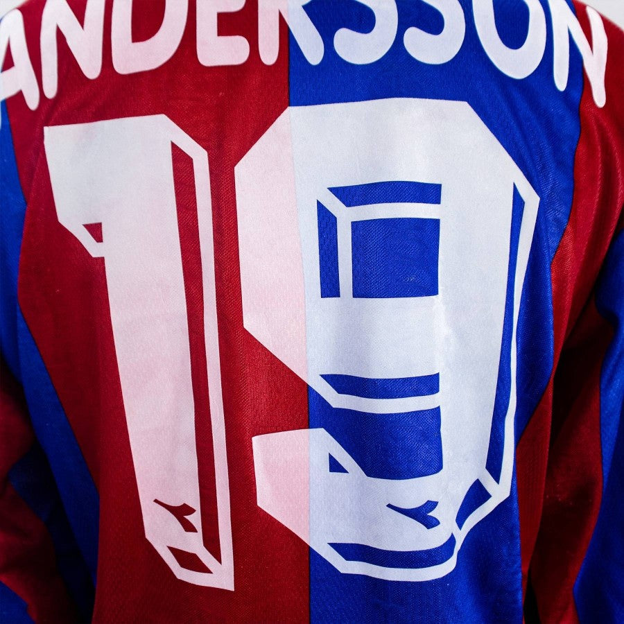 MAGLIA HOME BOLOGNA DIADORA ML 1996/1997 ANDERSSON 19 by DIADORA - Home (7)