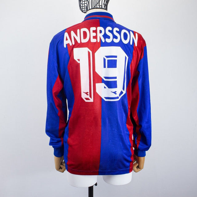 MAGLIA HOME BOLOGNA DIADORA ML 1996/1997 ANDERSSON 19 by DIADORA - Home