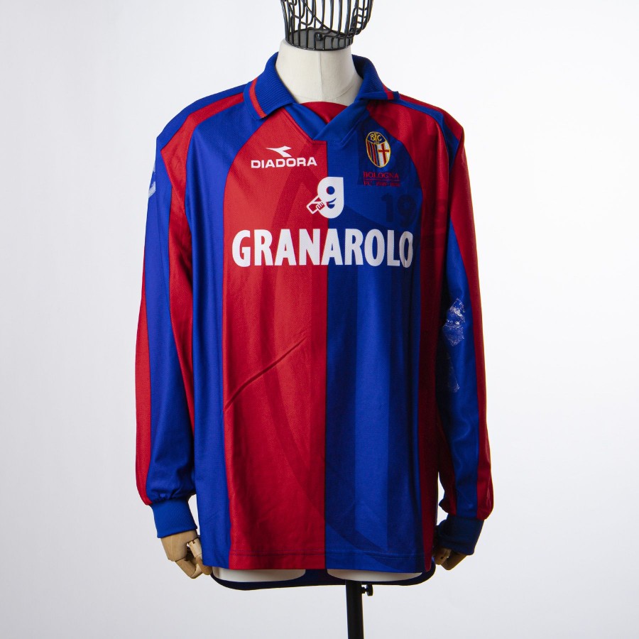 MAILLOT BOLOGNE 1994 Errea shirt Savi #9 Bologna Calcio jersey Football - XL EUR 138,90 - FR MAILLOT BOLOGNE 1994 Errea shirt Savi #9 Bologna Calcio jersey Football - XL EUR 138,90 - FR