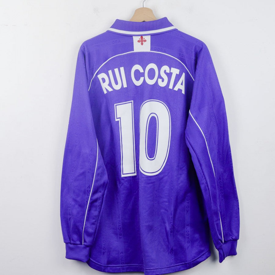 Maglia Home Fiorentina Diadora Rui Costa n10 2000/2001 by DIADORA - Home