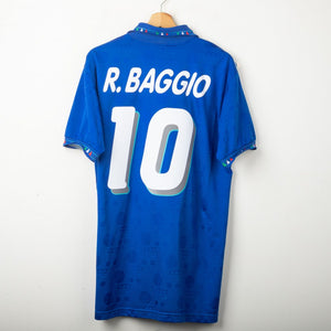 Maglia Home Italia Diadora Baggio 10 USA 1994 by DIADORA - Home