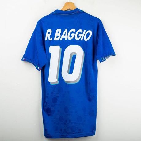 Maglia Home Italia Diadora Baggio 10 USA 1994 by DIADORA - Home