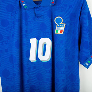 Maglia Home Italia Diadora Baggio 10 USA 1994 by DIADORA - Home (15)