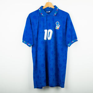 Maglia Home Italia Diadora Baggio 10 USA 1994 by DIADORA - Home (2)