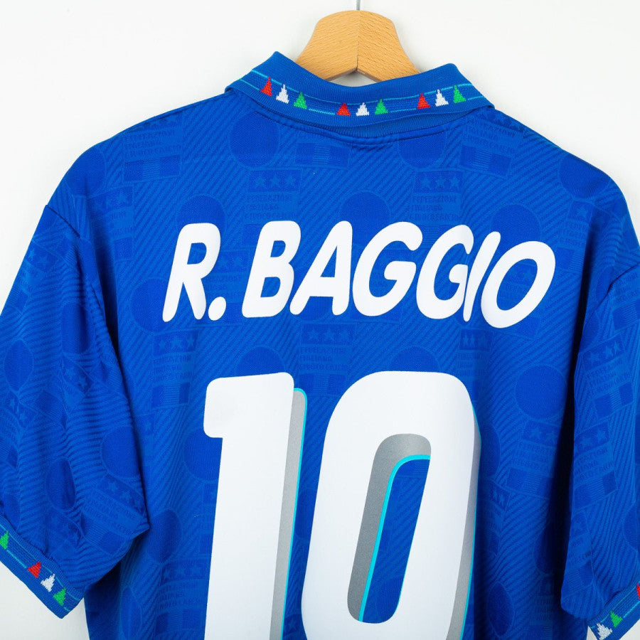 Maglia Home Italia Diadora Baggio 10 USA 1994 by DIADORA - Home (4)