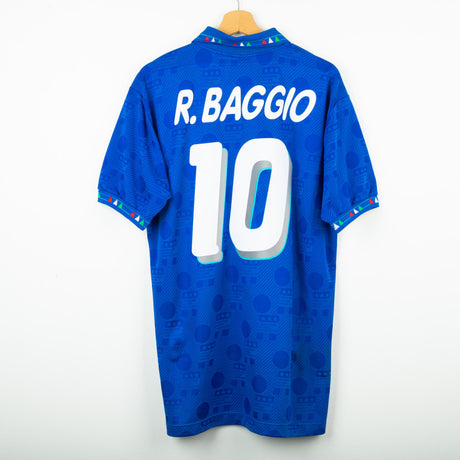 Maglia Home Italia Diadora Baggio 10 USA 1994 by DIADORA - Home