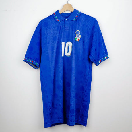 Maglia Home Italia Diadora Baggio 10 "USA 94" by DIADORA - Home (2)