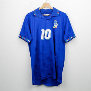 Maglia Home Italia Diadora Baggio N10 Usa 1994 by DIADORA - Home (2)
