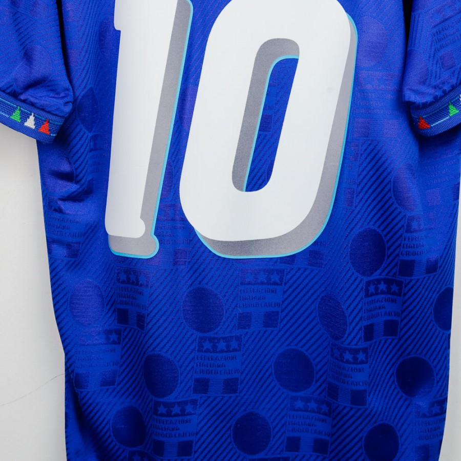 Maglia Home Italia Diadora Baggio N10 Usa 1994 by DIADORA - Home (6)