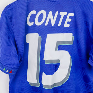 Maglia Home Italia Diadora Conte n15 1994 by DIADORA - Home (3)