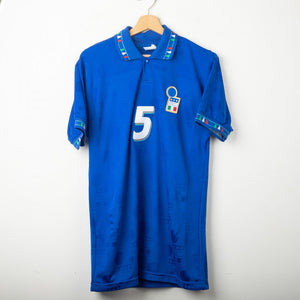 Maglia Home Italia Diadora Maldini 5 USA 1994 by DIADORA - Home (2)