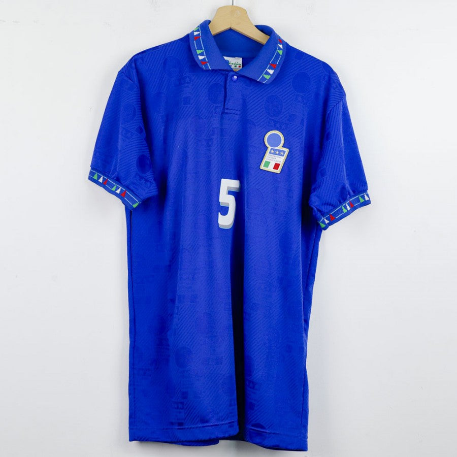 Maglia Home Italia Diadora Maldini n5 Usa 1994 by DIADORA - Home (2)