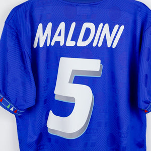 Maglia Home Italia Diadora Maldini n5 Usa 1994 by DIADORA - Home (6)