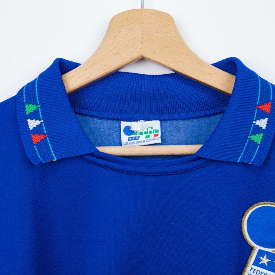 Maglia Home Italia Diadora N7 Qualificazioni 1994 by DIADORA - Home (10)