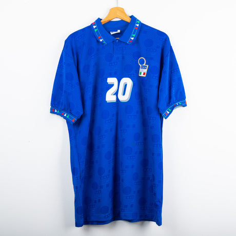 Maglia Home Italia Diadora Signori N20 Usa 1994 by DIADORA - Home (2)