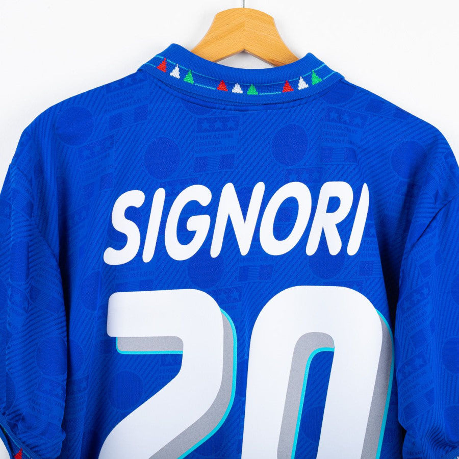 Maglia Home Italia Diadora Signori N20 Usa 1994 by DIADORA - Home (4)