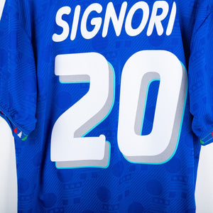 Maglia Home Italia Diadora Signori N20 Usa 1994 by DIADORA - Home (5)