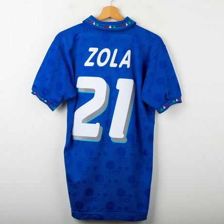 Maglia Home Italia Diadora Zola 21 "USA 94" by DIADORA - Home