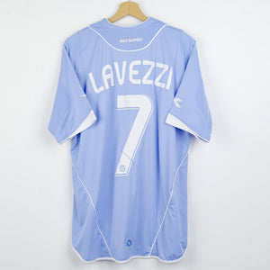 Maglia Home Napoli Diadora Lavezzi 7 Autografata 2007/2008 by DIADORA - Home