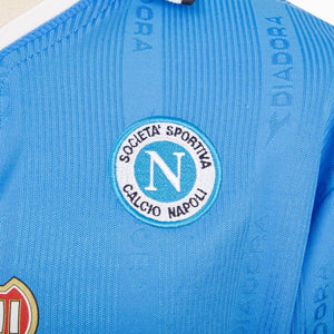 Maglia Home Napoli Diadora Luppi 5 2001/2002  by DIADORA - Home (6)