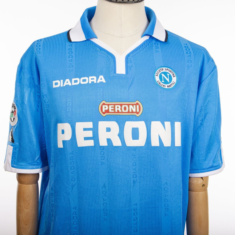 Maglia Home Napoli Diadora Luppi 5 2001/2002  by DIADORA - Home (9)